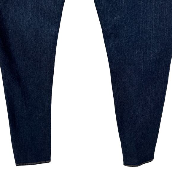 Hollister JRS SZ 7R Skinny Jeans Mid-Rise Zip-Fly Whiskered Medium Wash Pockets - Picture 6 of 10